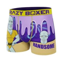 CRAZYBOXER SpongeBob Men's Boxer Briefs (Creative Packaging) -Crazy Boxer CBSPB0104CUTEN 4