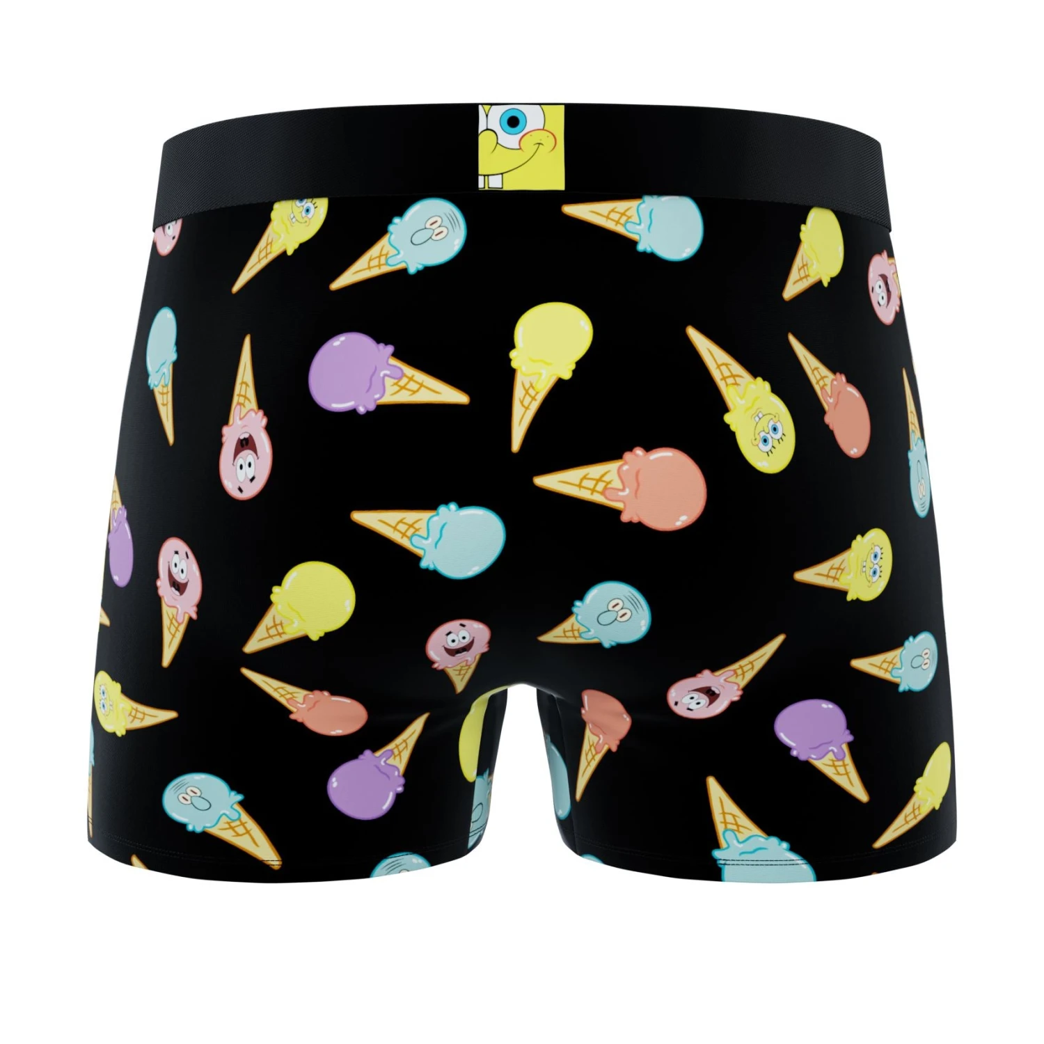 CRAZYBOXER SpongeBob Ice Cream Men's Boxer Briefs 2 CRAZYBOXER SpongeBob Ice Cream Men's Boxer Briefs - Image 2