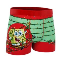 CRAZYBOXER SpongeBob Light Men's Boxer Briefs 6 CRAZYBOXER SpongeBob Light Men's Boxer Briefs -Crazy Boxer CBSPB0104LGHT 3
