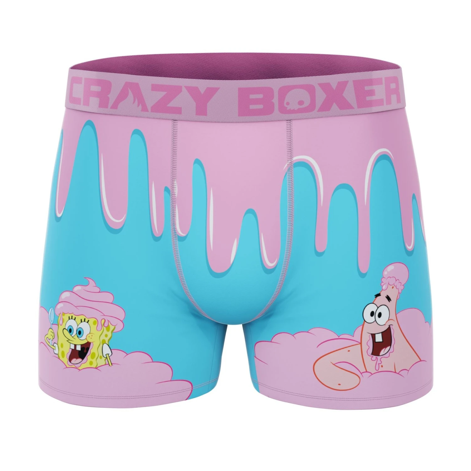 CRAZYBOXER SpongeBob Pinky Ice Cream Men's Boxer Briefs (Creative Packaging) 2 CRAZYBOXER SpongeBob Pinky Ice Cream Men's Boxer Briefs (Creative Packaging) - Image 2