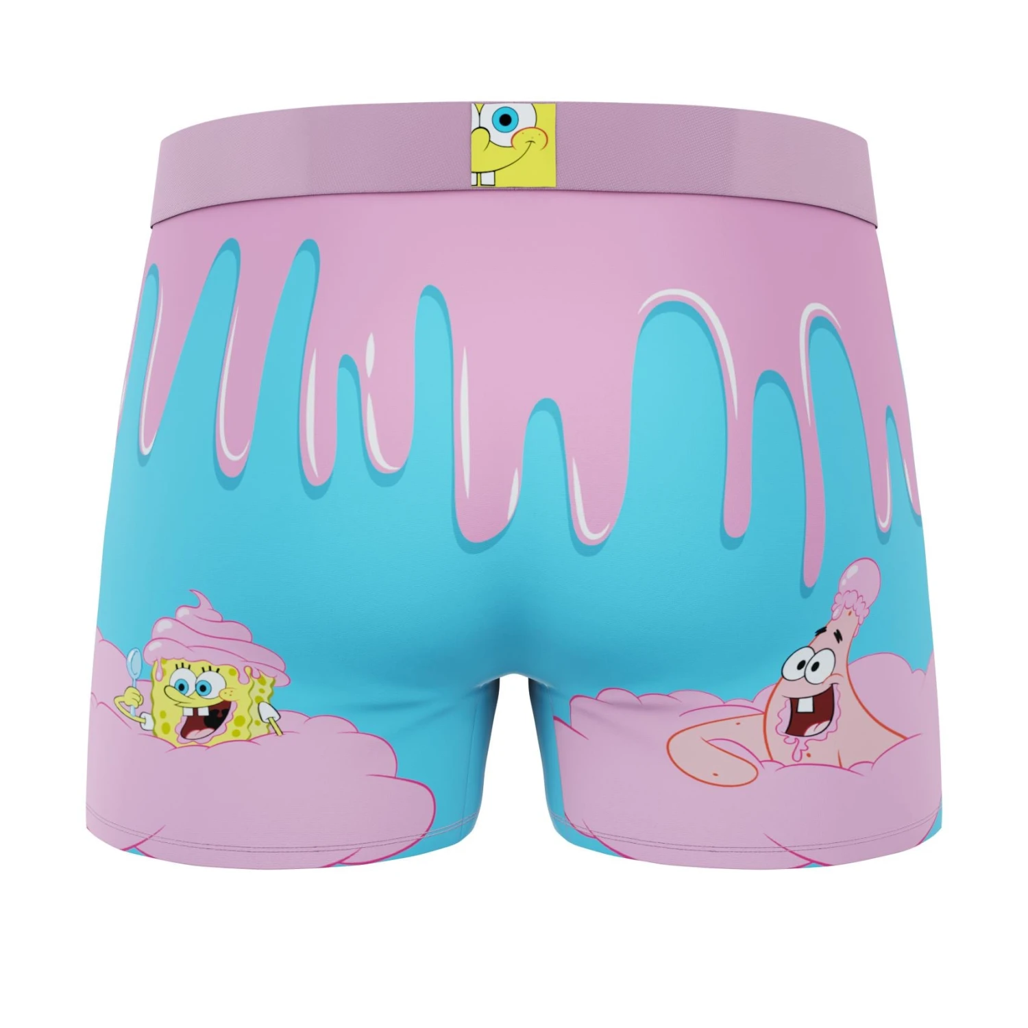 CRAZYBOXER SpongeBob Pinky Ice Cream Men's Boxer Briefs (Creative Packaging) 3 CRAZYBOXER SpongeBob Pinky Ice Cream Men's Boxer Briefs (Creative Packaging) - Image 3