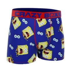 Men's Boxer Briefs - Spongebob -Shocked Spongebob -Crazy Boxer CBSPB0104SHOK 3