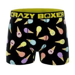 CRAZYBOXER Spongebob Patrick IceCream Men's Boxer Briefs (2 Pack) -Crazy Boxer CBSPB0104X2B1 7