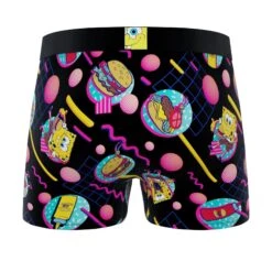 CRAZYBOXER Spongebob HEAT + EPON Men's Boxer Briefs (2 Pack) -Crazy Boxer CBSPB0104X2B4 7