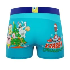 CRAZYBOXER SpongeBob Holiday Men's Boxer Briefs (3 Pack) -Crazy Boxer CBSPB0104X3A3 9