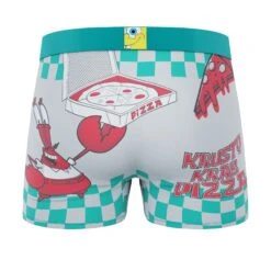 CRAZYBOXER Spongebob Krusty Krab Pizza + Shocked Men's Boxer Briefs (3 Pack) 9 CRAZYBOXER Spongebob Krusty Krab Pizza + Shocked Men's Boxer Briefs (3 Pack) -Crazy Boxer CBSPB0104X3B2 5