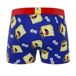 CRAZYBOXER Spongebob Krusty Krab Pizza + Shocked Men's Boxer Briefs (3 Pack) 13 CRAZYBOXER Spongebob Krusty Krab Pizza + Shocked Men's Boxer Briefs (3 Pack) -Crazy Boxer CBSPB0104X3B2 9