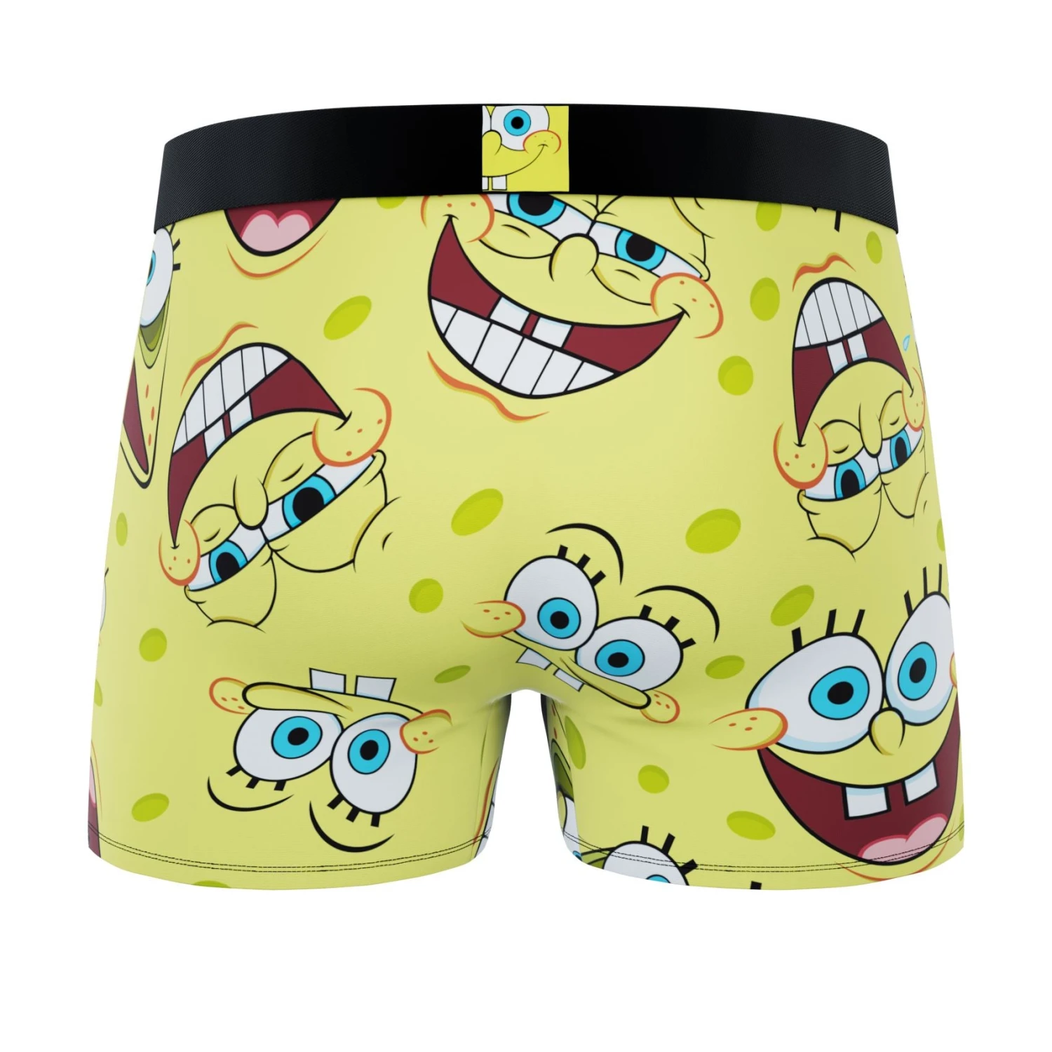CRAZYBOXER Spongebob FACES + BURGER Men's Boxer Briefs (3 Pack) 3 CRAZYBOXER Spongebob FACES + BURGER Men's Boxer Briefs (3 Pack) - Image 3