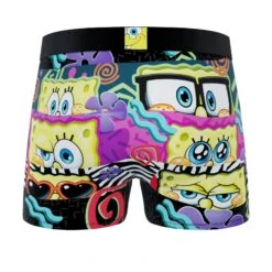 CRAZYBOXER Spongebob HEAT + EPON Men's Boxer Briefs (3 Pack) 9 CRAZYBOXER Spongebob HEAT + EPON Men's Boxer Briefs (3 Pack) -Crazy Boxer CBSPB0104X3B5 5