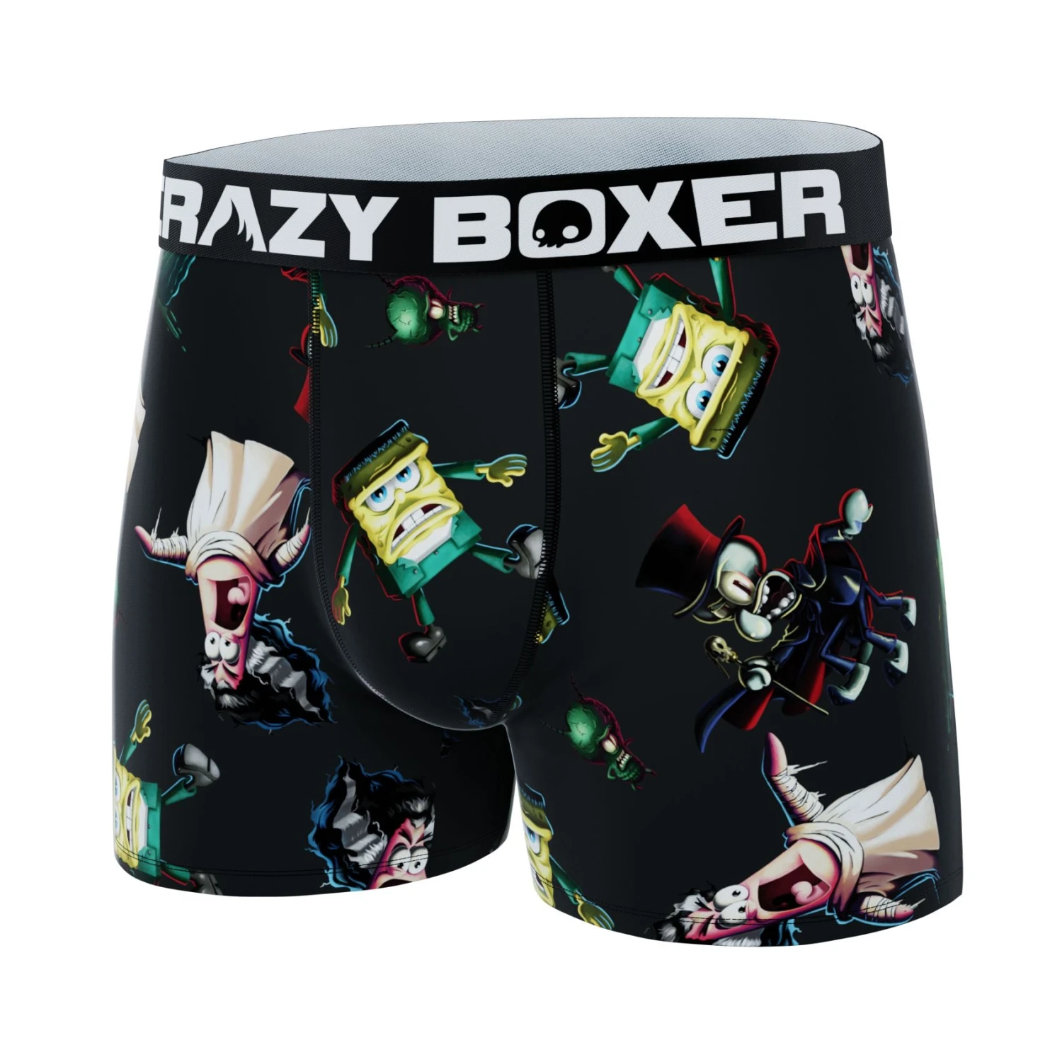 CRAZYBOXER Men's Spongebob Halloween Zombie Boxer Briefs 4 CRAZYBOXER Men's Spongebob Halloween Zombie Boxer Briefs - Image 4