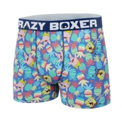 CRAZYBOXER Spongebob Pineapples Men's Boxer Briefs -Crazy Boxer CBSPB0105DUNO 4