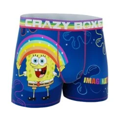 CRAZYBOXER Men's Spongebob Pride Breathable SoftBoxer Briefs -Crazy Boxer CBSPB0105IMAG 3