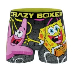 CRAZYBOXER Spongebob Have Fun Men's Boxer Briefs
