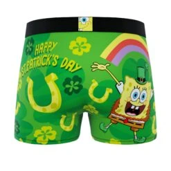 CRAZYBOXER Men's Spongebob Squarepants St Patrick Soft Boxer Briefs (Creative Packaging) -Crazy Boxer CBSPB0105STP2N 2