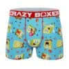 CRAZYBOXER Spongebob Valentine Men's Boxer Briefs