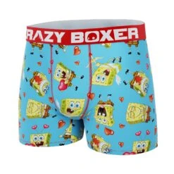 CRAZYBOXER Spongebob Valentine Men's Boxer Briefs -Crazy Boxer CBSPB0105VALE 4