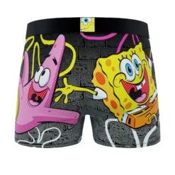 CRAZYBOXER Spongebob Have Fun Men's Boxer Briefs (2-Pack) -Crazy Boxer CBSPB0105X2A4 2