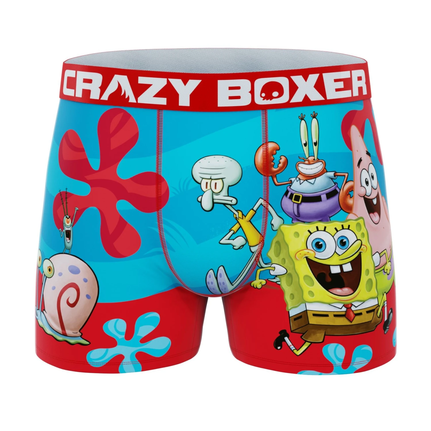 CRAZYBOXER Spongebob Friends Men's Boxer Briefs (2-Pack) 2 CRAZYBOXER Spongebob Friends Men's Boxer Briefs (2-Pack) - Image 2