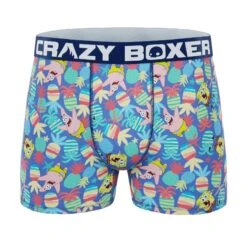 CRAZYBOXER Spongebob Friends Men's Boxer Briefs (2-Pack) 8 CRAZYBOXER Spongebob Friends Men's Boxer Briefs (2-Pack) -Crazy Boxer CBSPB0105X2A5 3