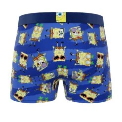 CRAZYBOXER Spongebob Krabs Men's Boxer Briefs (2 Pack) -Crazy Boxer CBSPB0105X2A6 4