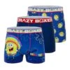 CRAZYBOXER Spongebob Fun Men's Boxer Briefs (3 Pack)