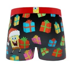 CRAZYBOXER SpongeBob Lights & Gifting Men's Boxer Briefs (3 Pack) -Crazy Boxer CBSPB0105X3A4 2