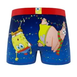 CRAZYBOXER SpongeBob Lights & Gifting Men's Boxer Briefs (3 Pack) -Crazy Boxer CBSPB0105X3A4 6