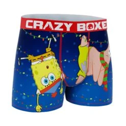 CRAZYBOXER Spongebob Rainbow Men's Boxer Briefs -Crazy Boxer CBSPB0105XLIG 3