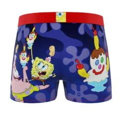 CRAZYBOXER SpongeBob Face Men's Boxer Briefs (Creative Packaging)) -Crazy Boxer CBSPB01GOOFN 2