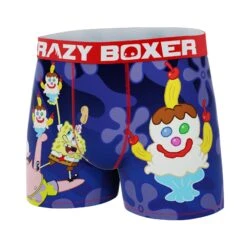 CRAZYBOXER SpongeBob Face Men's Boxer Briefs (Creative Packaging)) -Crazy Boxer CBSPB01GOOFN 4