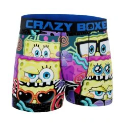 Men's Boxer Briefs -SPONGEBOB - HEAT -Crazy Boxer CBSPB01HEAT 3