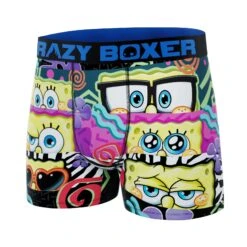 Men's Boxer Briefs -SPONGEBOB - HEAT -Crazy Boxer CBSPB01HEAT 4