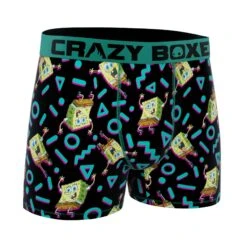 CRAZYBOXER SpongeBob Retro Men?s Boxer Briefs -Crazy Boxer CBSPB01IZIZ 3