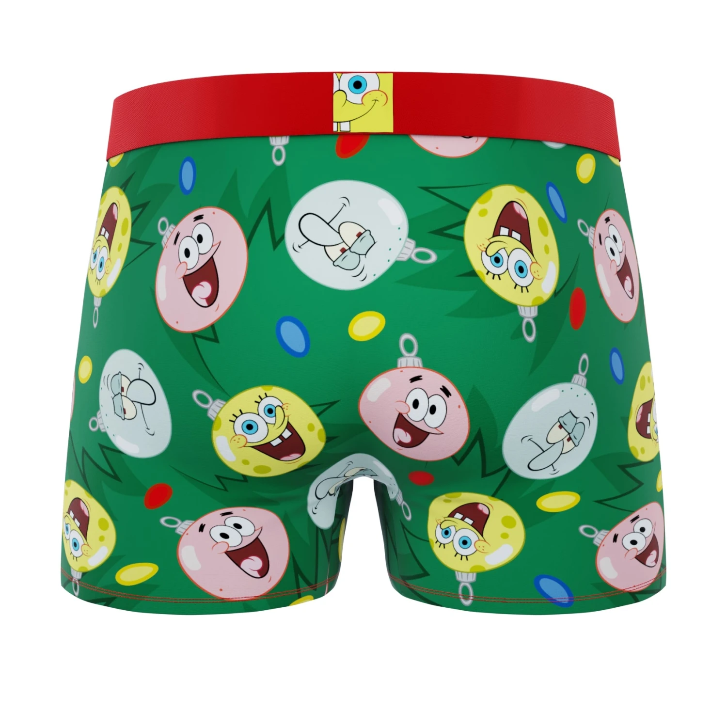 CRAZYBOXER SpongeBob Christmas Ornaments Men's Boxer Briefs 2 CRAZYBOXER SpongeBob Christmas Ornaments Men's Boxer Briefs - Image 2