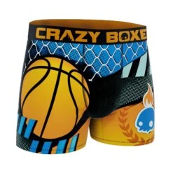 Men's Boxer Briefs - SPORT - BASKETBALL -Crazy Boxer CBSPO0101BASK 3