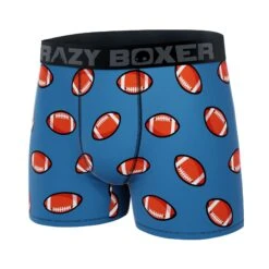 Men's Boxer Briefs - SPORT - FOOTBALL 7 Men's Boxer Briefs - SPORT - FOOTBALL -Crazy Boxer CBSPO0101FOO2 4