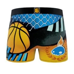CRAZYBOXER Sport Basket Men's Boxer Briefs (2 Pack) -Crazy Boxer CBSPO0101X2A1 5