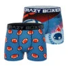 CRAZYBOXER Sport Football Men's Boxer Briefs (2 Pack)