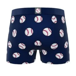 CRAZYBOXER Sport Baseball Men's Boxer Briefs (3 Pack) 13 CRAZYBOXER Sport Baseball Men's Boxer Briefs (3 Pack) -Crazy Boxer CBSPO0101X3A2 9