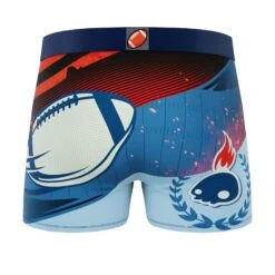 CRAZYBOXER Sport Football Men's Boxer Briefs (3 Pack) -Crazy Boxer CBSPO0101X3A3 5