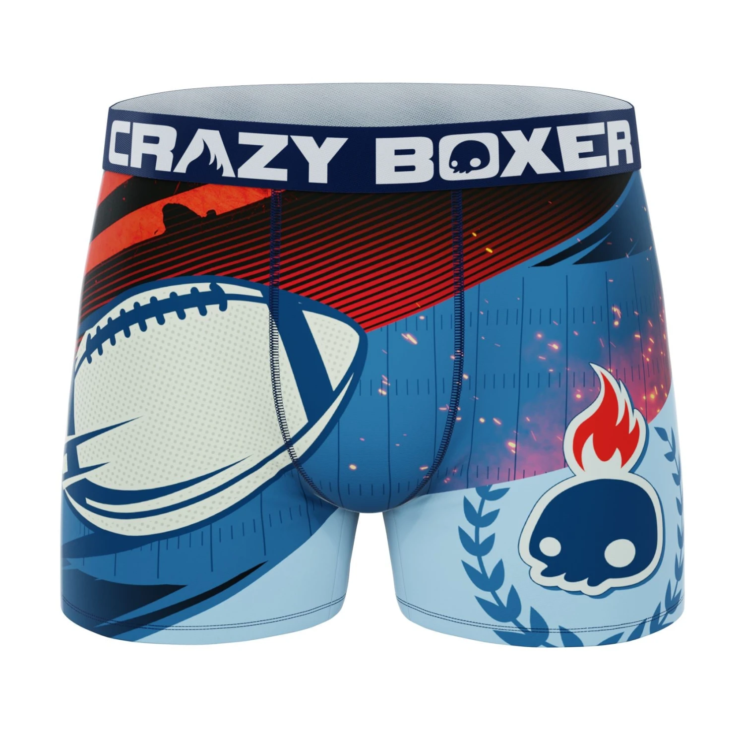 CRAZYBOXER Ovale Sport Men's Boxer Briefs (6 Pack) 3 CRAZYBOXER Ovale Sport Men's Boxer Briefs (6 Pack) - Image 3