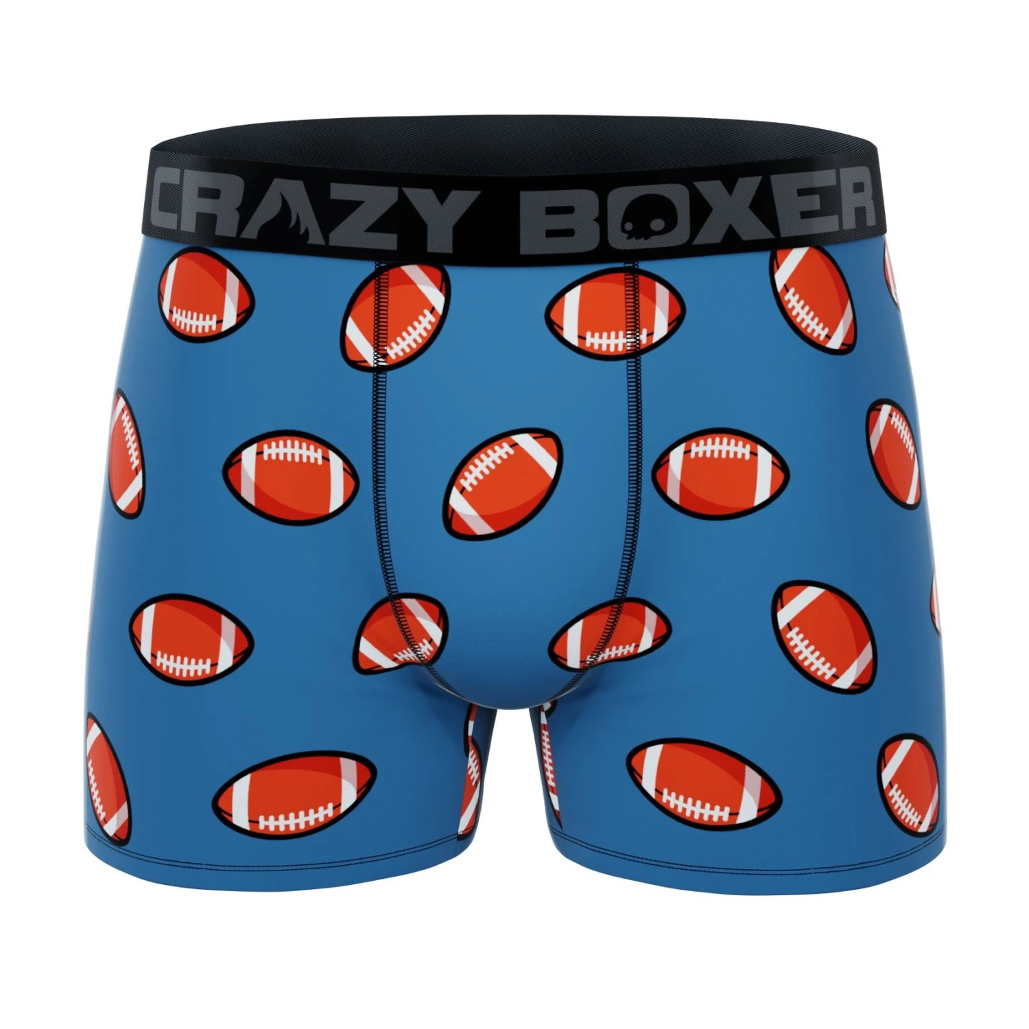 CRAZYBOXER Ovale Sport Men's Boxer Briefs (6 Pack) 5 CRAZYBOXER Ovale Sport Men's Boxer Briefs (6 Pack) - Image 5