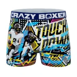 CRAZYBOXER Sports Football USAMen's Boxer Briefs