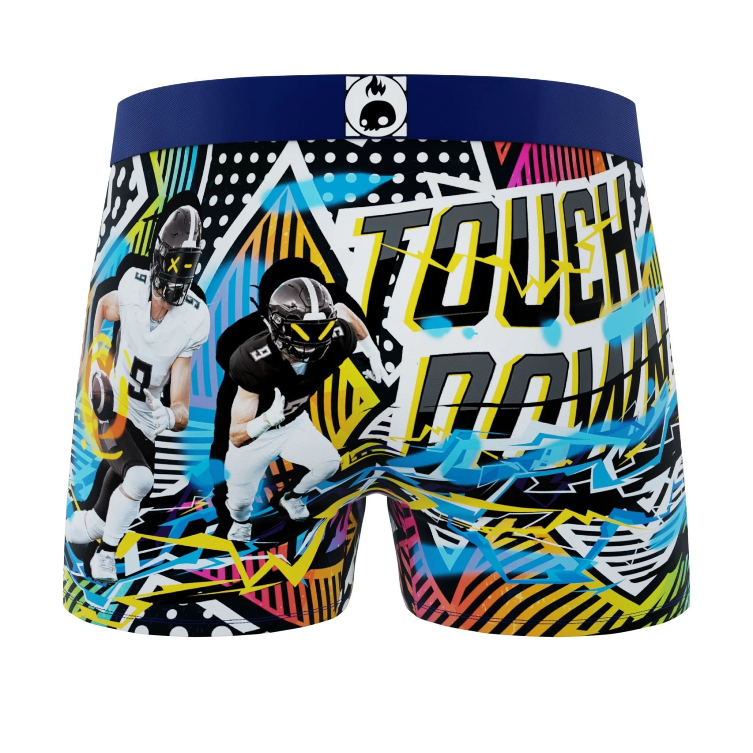 CRAZYBOXER Sports Football USAMen's Boxer Briefs 2 CRAZYBOXER Sports Football USAMen's Boxer Briefs - Image 2