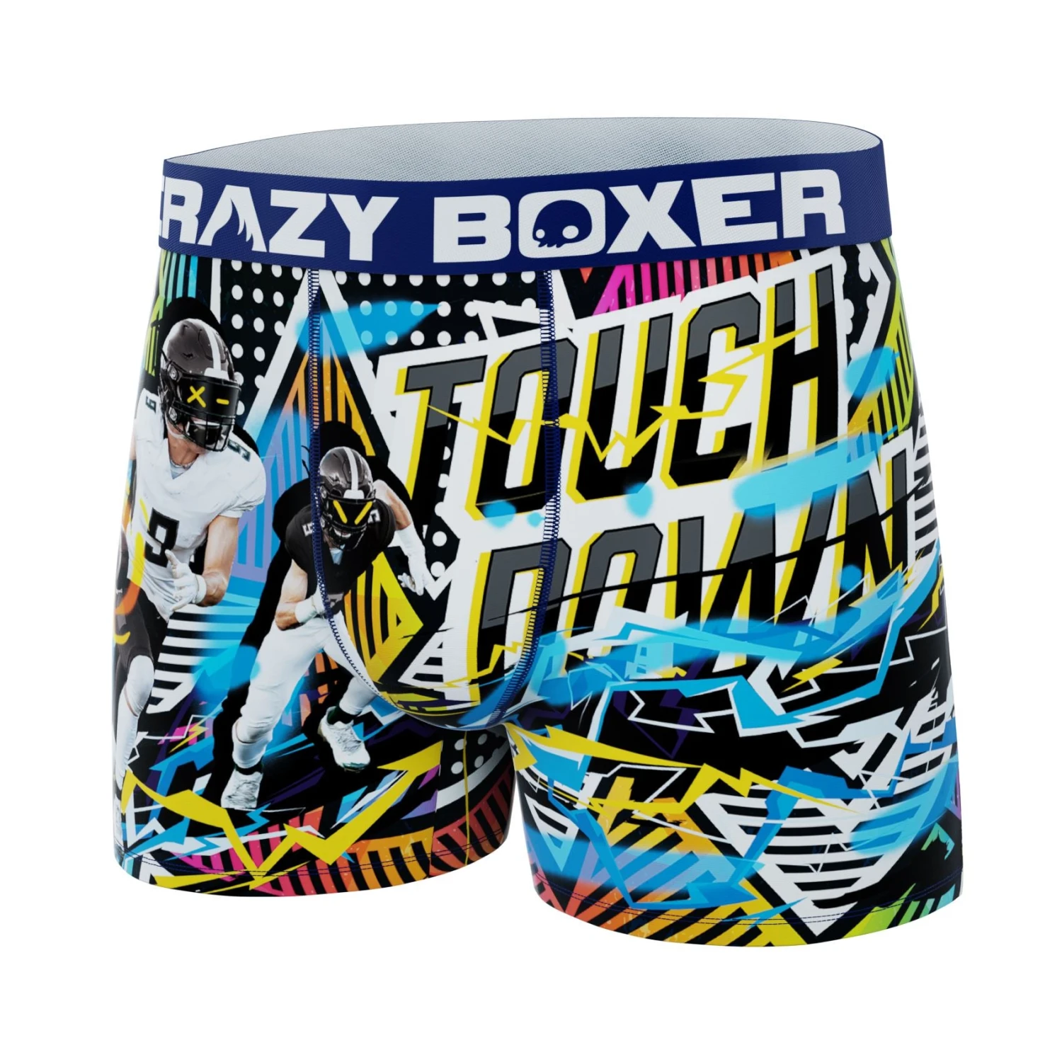 CRAZYBOXER Sports Football USAMen's Boxer Briefs 4 CRAZYBOXER Sports Football USAMen's Boxer Briefs - Image 4
