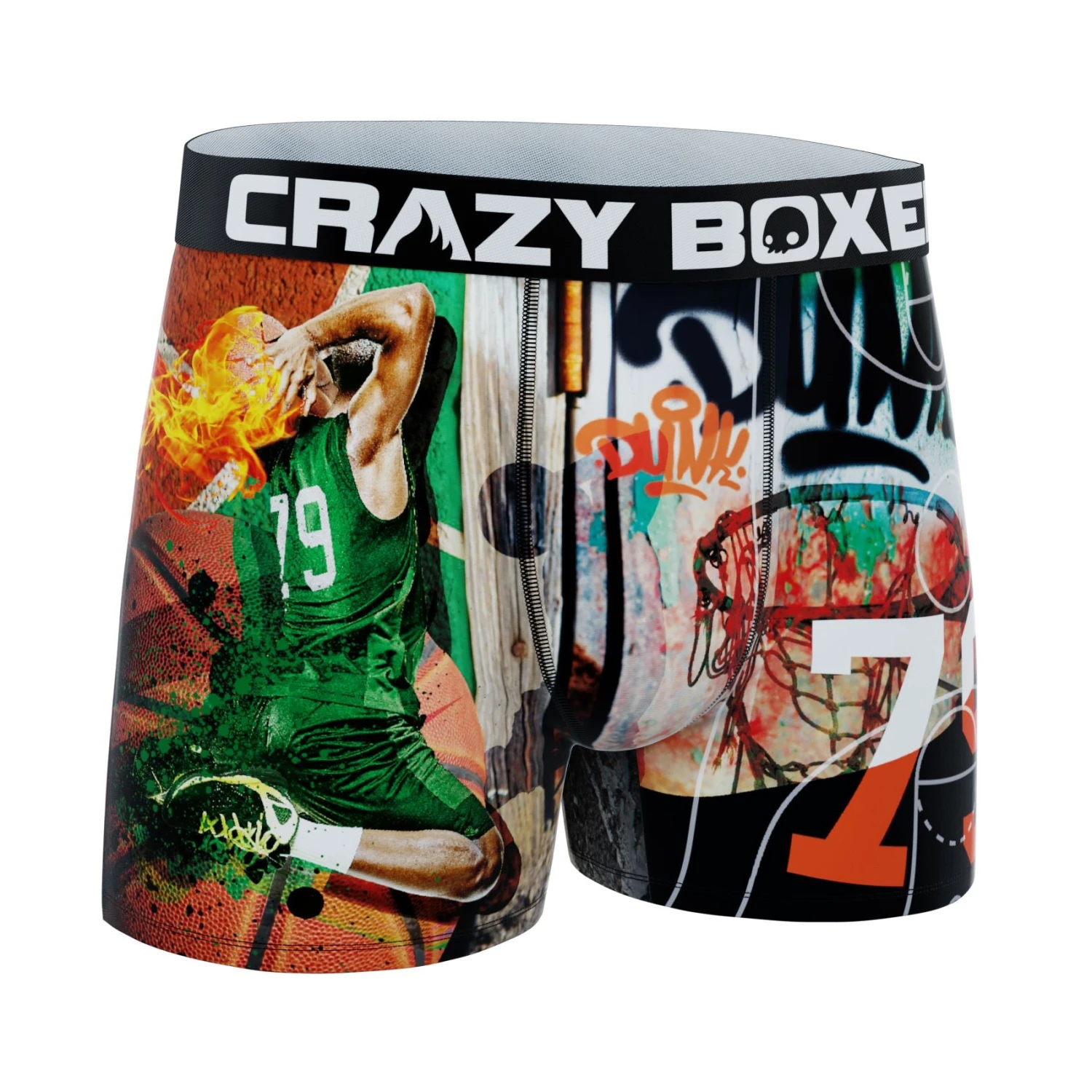 CRAZYBOXER Sports Basketball Men's Boxer Briefs 3 CRAZYBOXER Sports Basketball Men's Boxer Briefs - Image 3