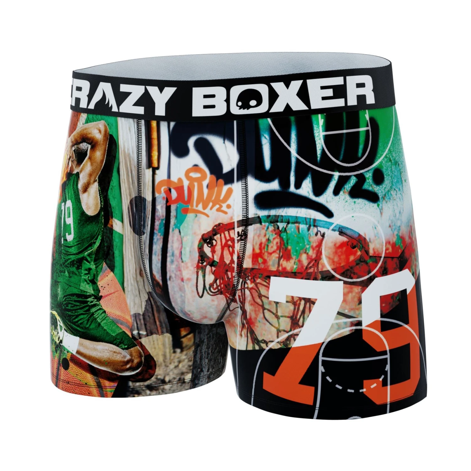 CRAZYBOXER Sports Basketball Men's Boxer Briefs 4 CRAZYBOXER Sports Basketball Men's Boxer Briefs - Image 4