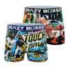 CRAZYBOXER Sports Bask Men's Boxer Briefs (Pack 2)