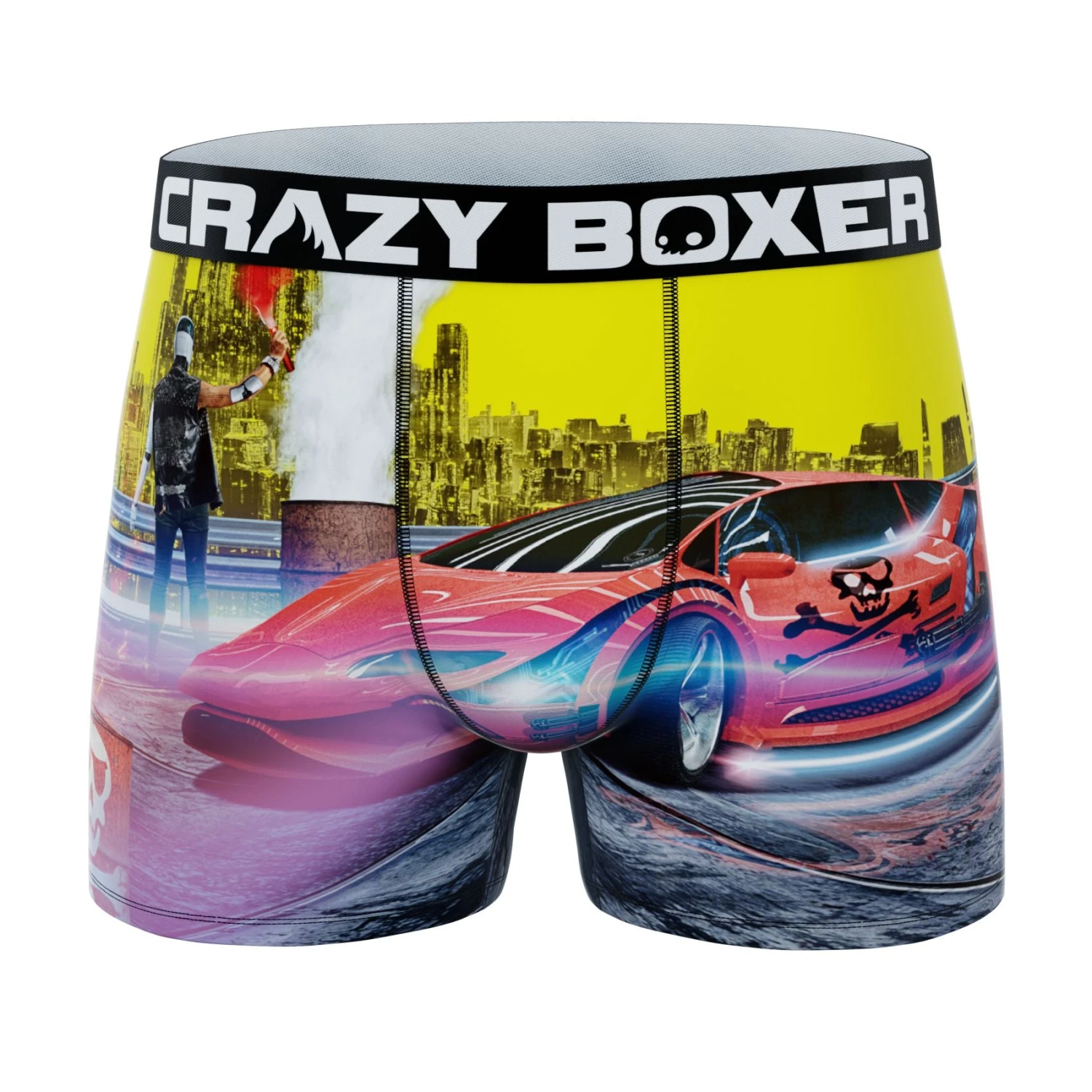 CRAZYBOXER Cyber Punk Kid's Boxer Briefs 1 CRAZYBOXER Cyber Punk Kid's Boxer Briefs