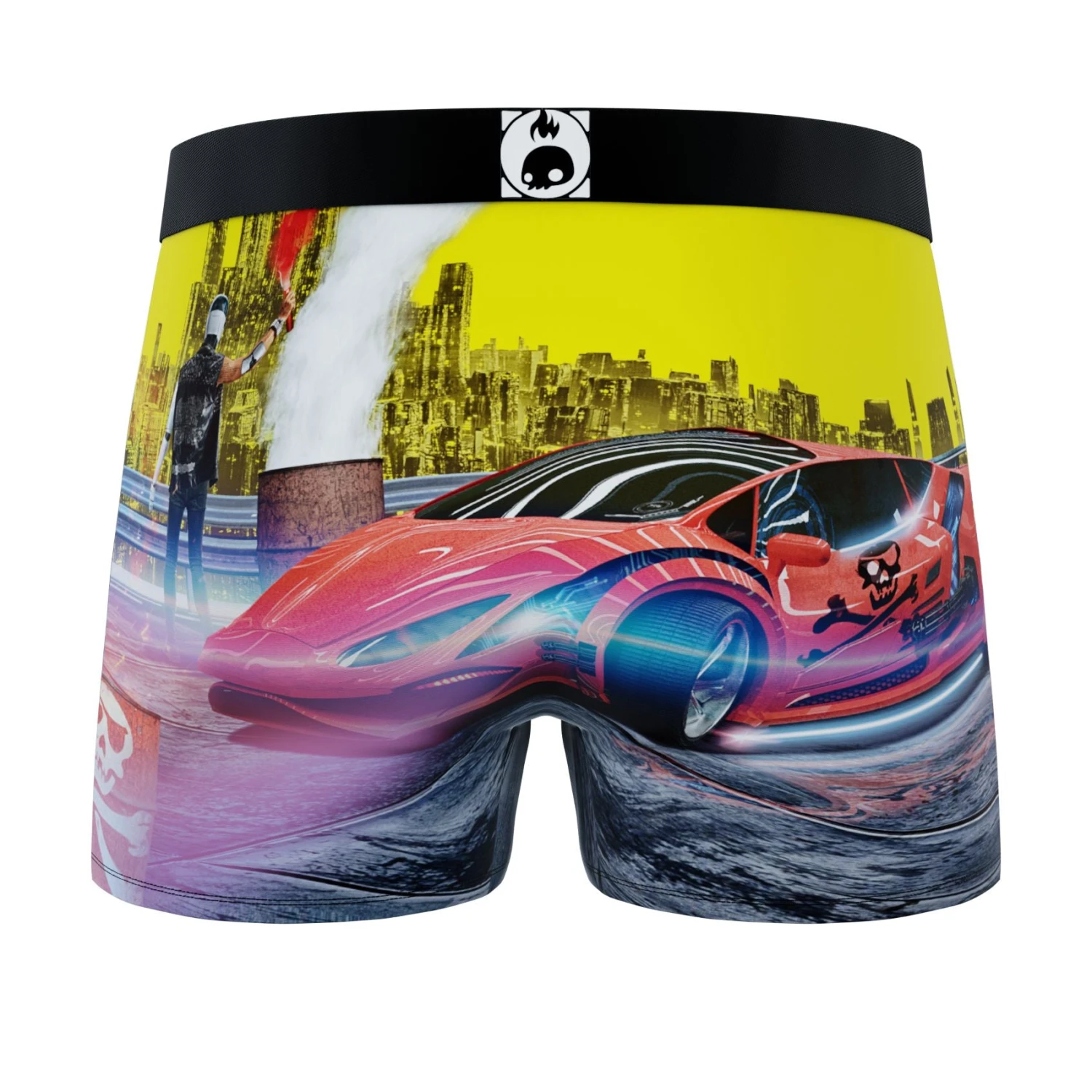 CRAZYBOXER Cyber Punk Kid's Boxer Briefs 2 CRAZYBOXER Cyber Punk Kid's Boxer Briefs - Image 2